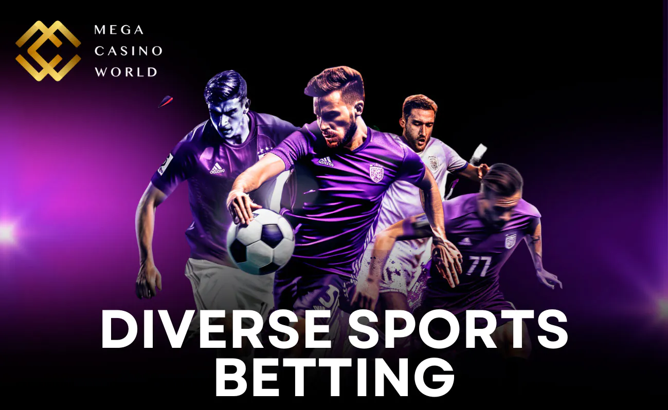 Mega Casino World provides a vast array of wagering options