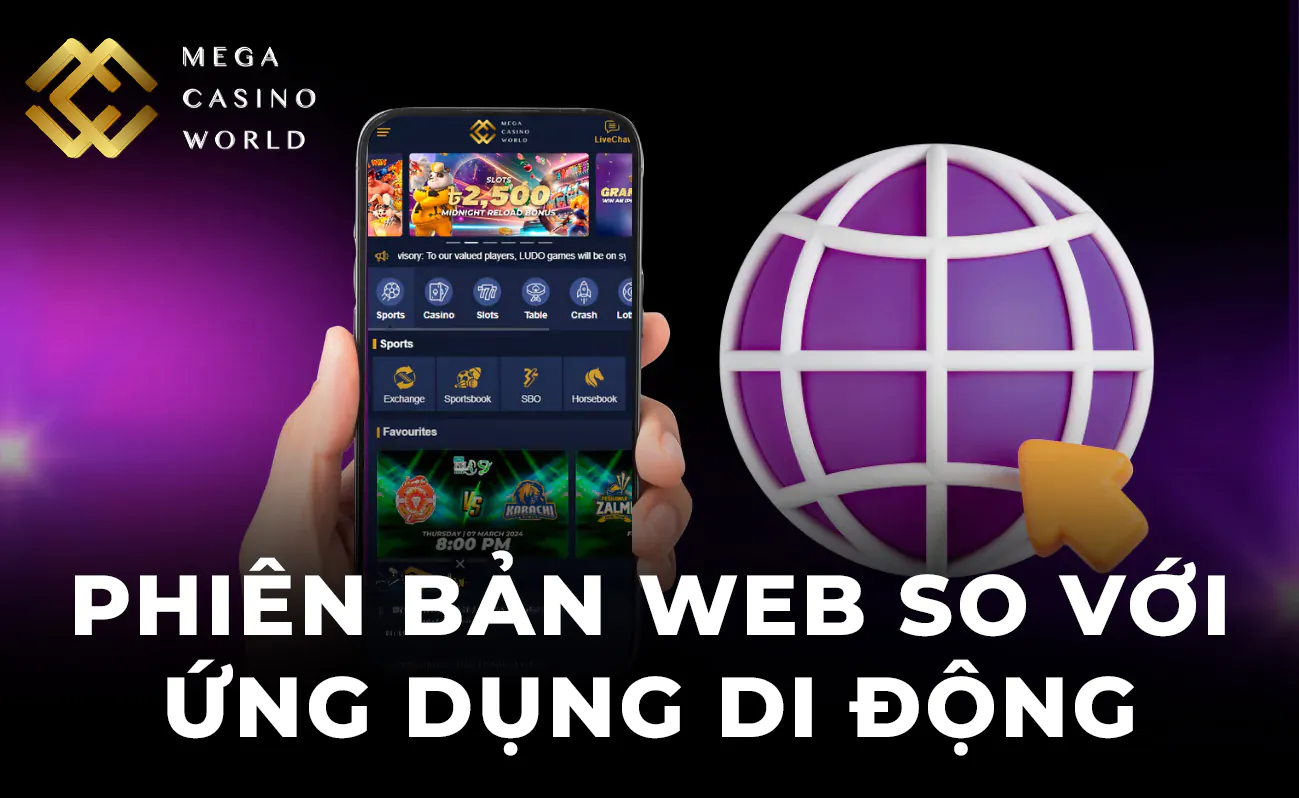 So sánh trải nghiệm giữa ứng dụng MCW và phiên bản web di động