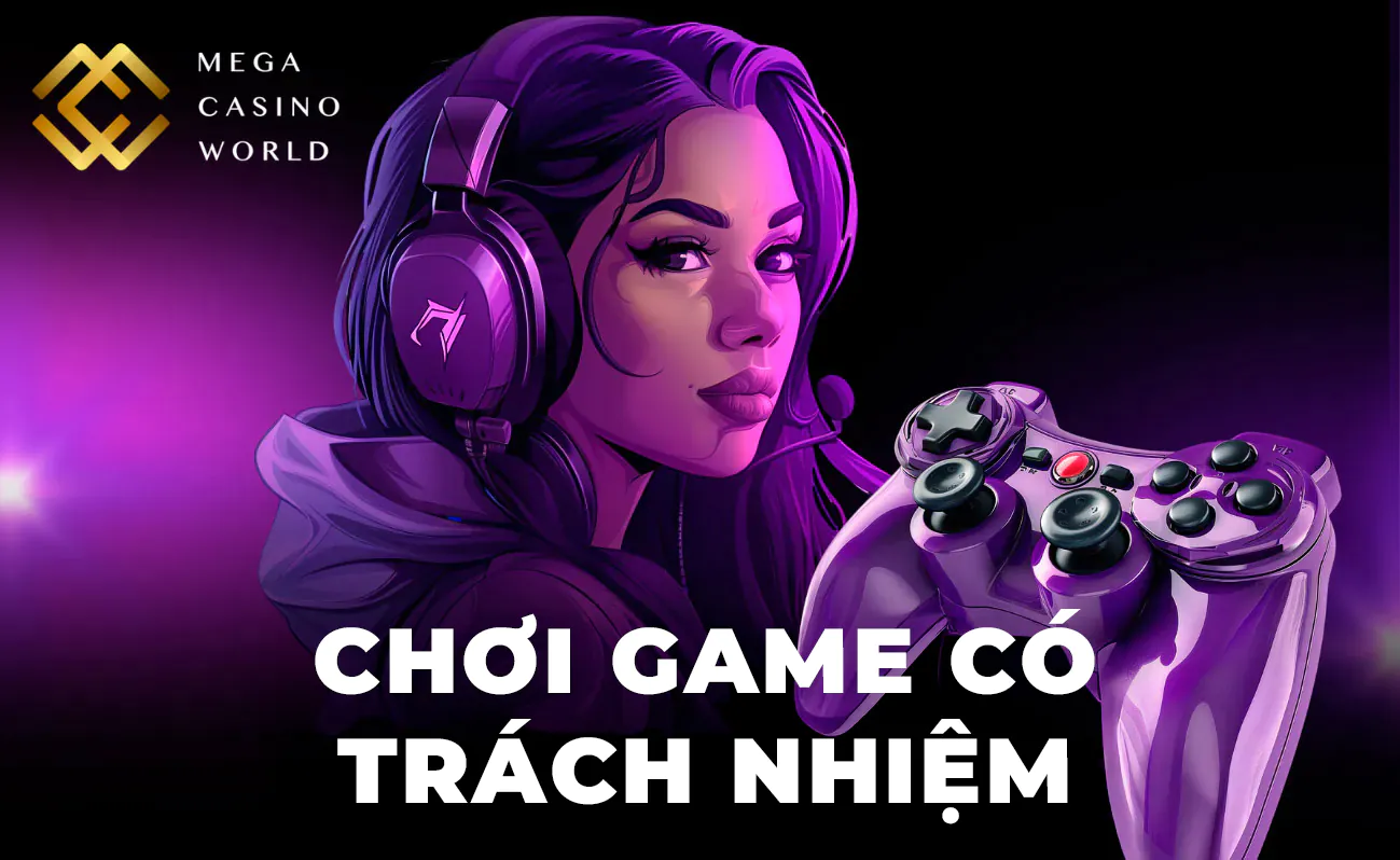 Mega Casino World khuyến khích người dùng tham gia giải trí một cách có kiểm soát